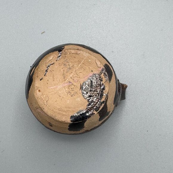 Vintage Clay Mini Creamer Matchstick Toothpick Holder Folk Art Primitive Kitschy - Picture 4 of 8